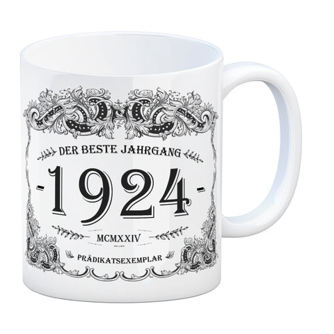 1924 der beste Jahrgang Kaffeebecher