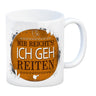 Kaffeebecher mit Spruch: Mir reicht's! Ich geh reiten