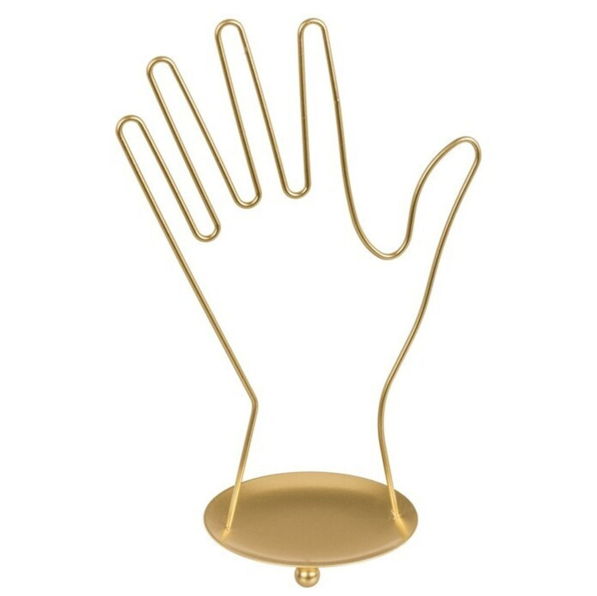 Gold-Hand Schmuckhalter