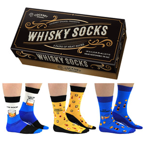 Whisky Socken in 39-46 (3 Paare)