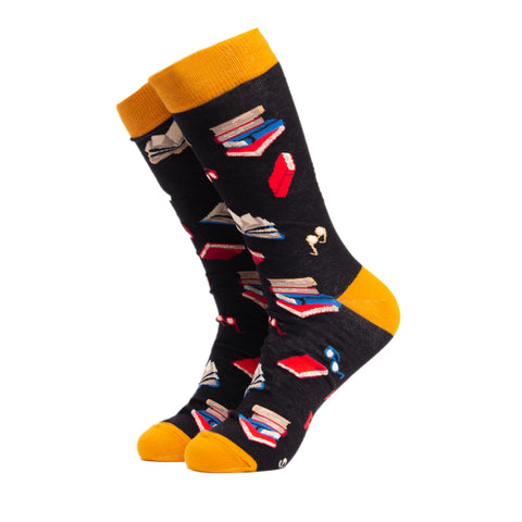 Shelf Control Bücher Soctopus Socken in 37-42 im Paar