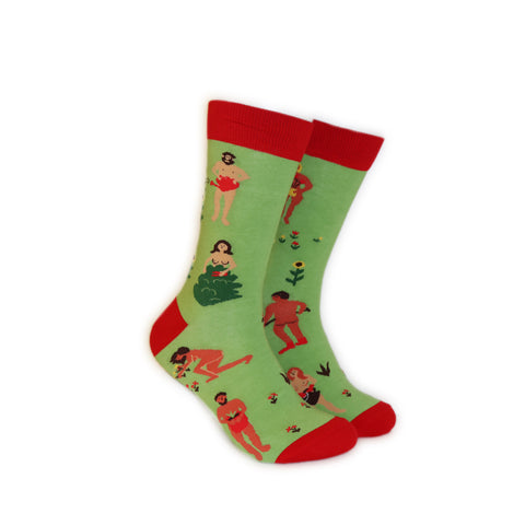 Naked Gardening Garten Soctopus Socken in 43-46 im Paar