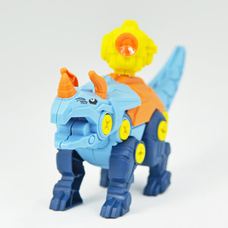 DIY Triceratops Robo-Dino Spielzeug mit Katapult