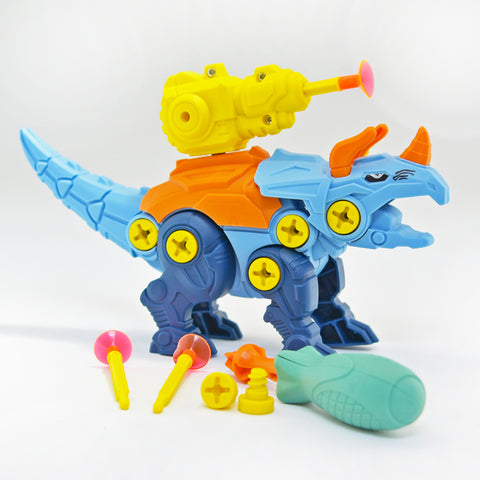 DIY Triceratops Robo-Dino Spielzeug mit Katapult