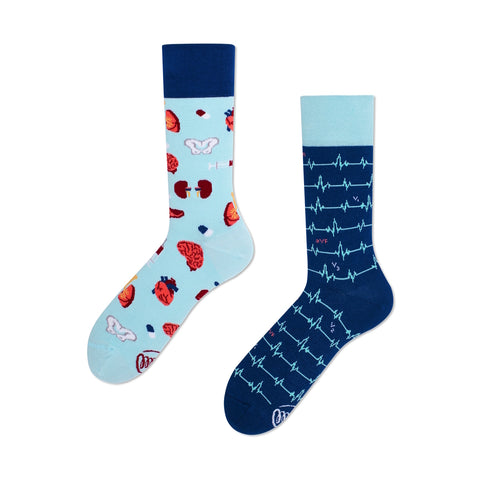 Dr. Sock Many Mornings Socken für Ärzte und Pfleger in 35-38 im Paar