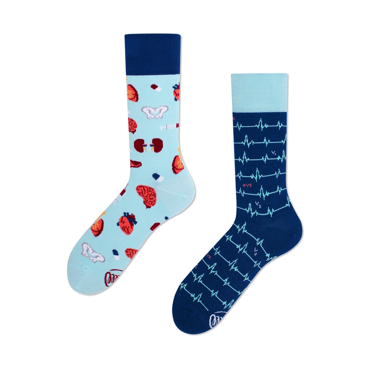 Dr. Sock Many Mornings Socken für Ärzte und Pfleger in 43-46 im Paar