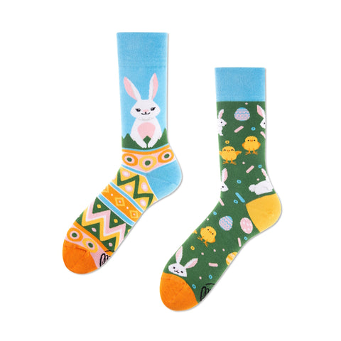 Easter Bunny Many Mornings Socken mit Osterhase in 35-38 im Paar
