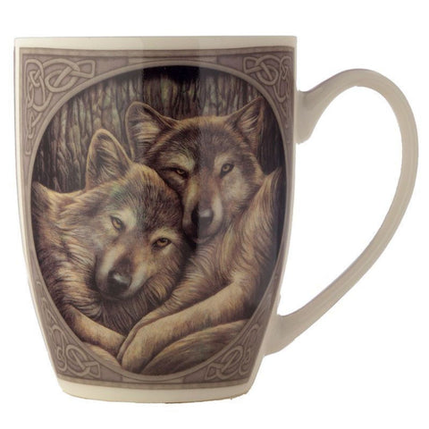 Lisa Parker - Wolf Portrait Kaffeebecher