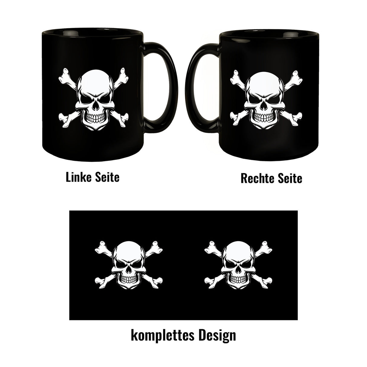 Totenkopf Kaffeebecher: Gruseliger Becher für Kaffee-Fans! –