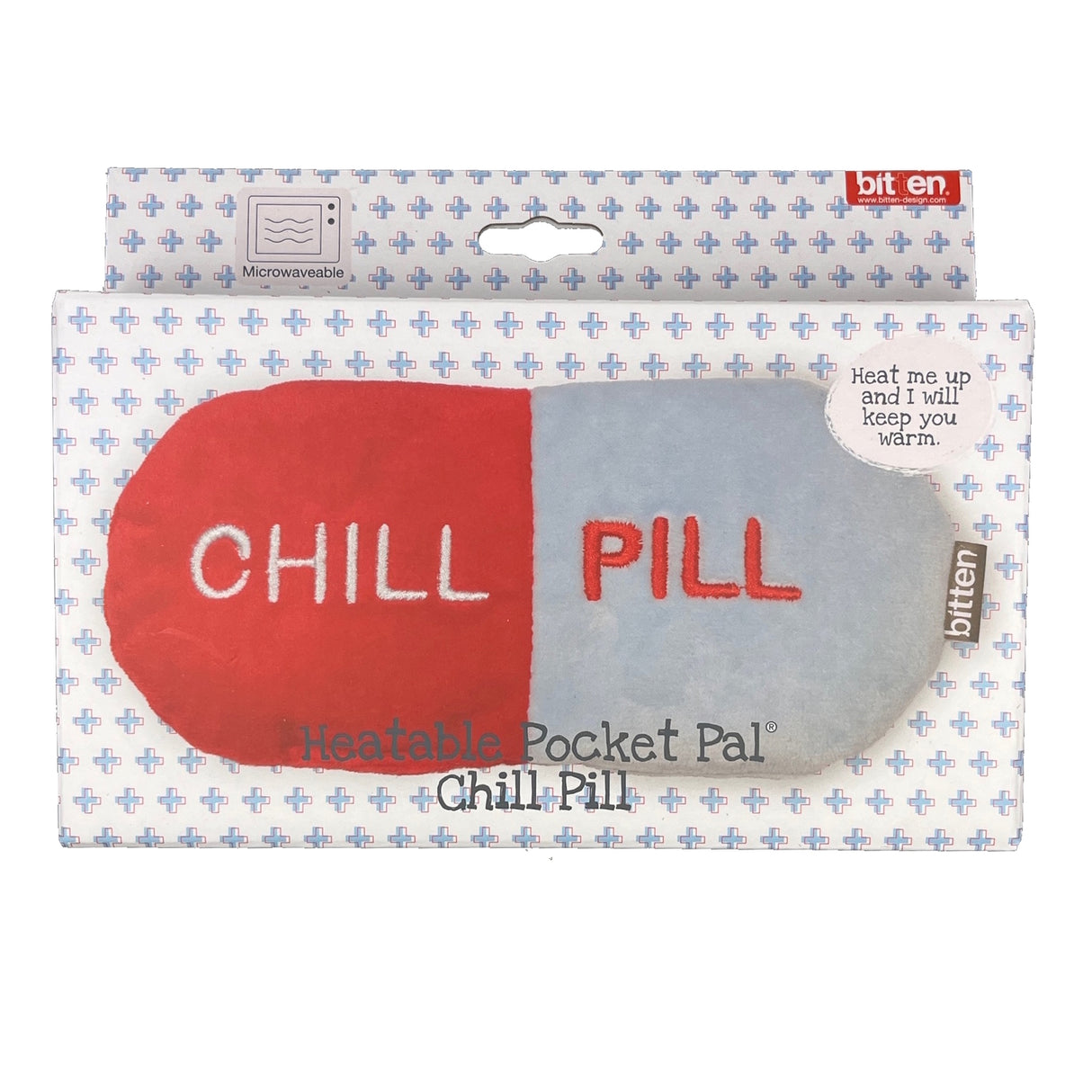 Tablette Chill Pill Mini Körnerkissen mit Lavendelduft