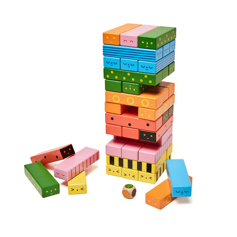 Stack a Bug Balance Spiel mit Würfel