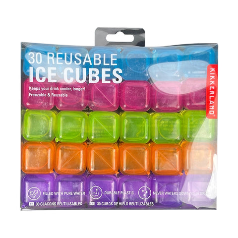 Wiederverwendbare Eiswürfel im 30er Set