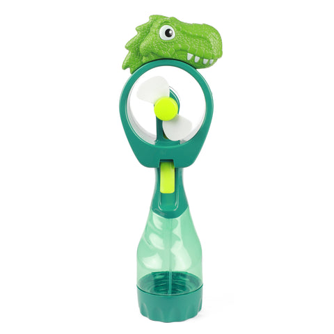 Dinosaurier Handventilator mit Sprühflasche