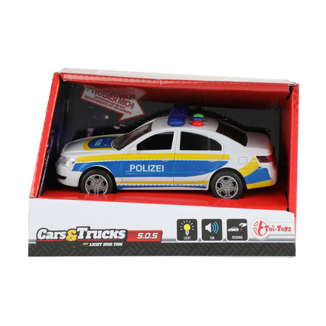 Polizei Spielzeugauto mit Licht und Ton