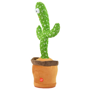 Tanzender Laber Kaktus Kuscheltier mit Sprechfunktion und Licht