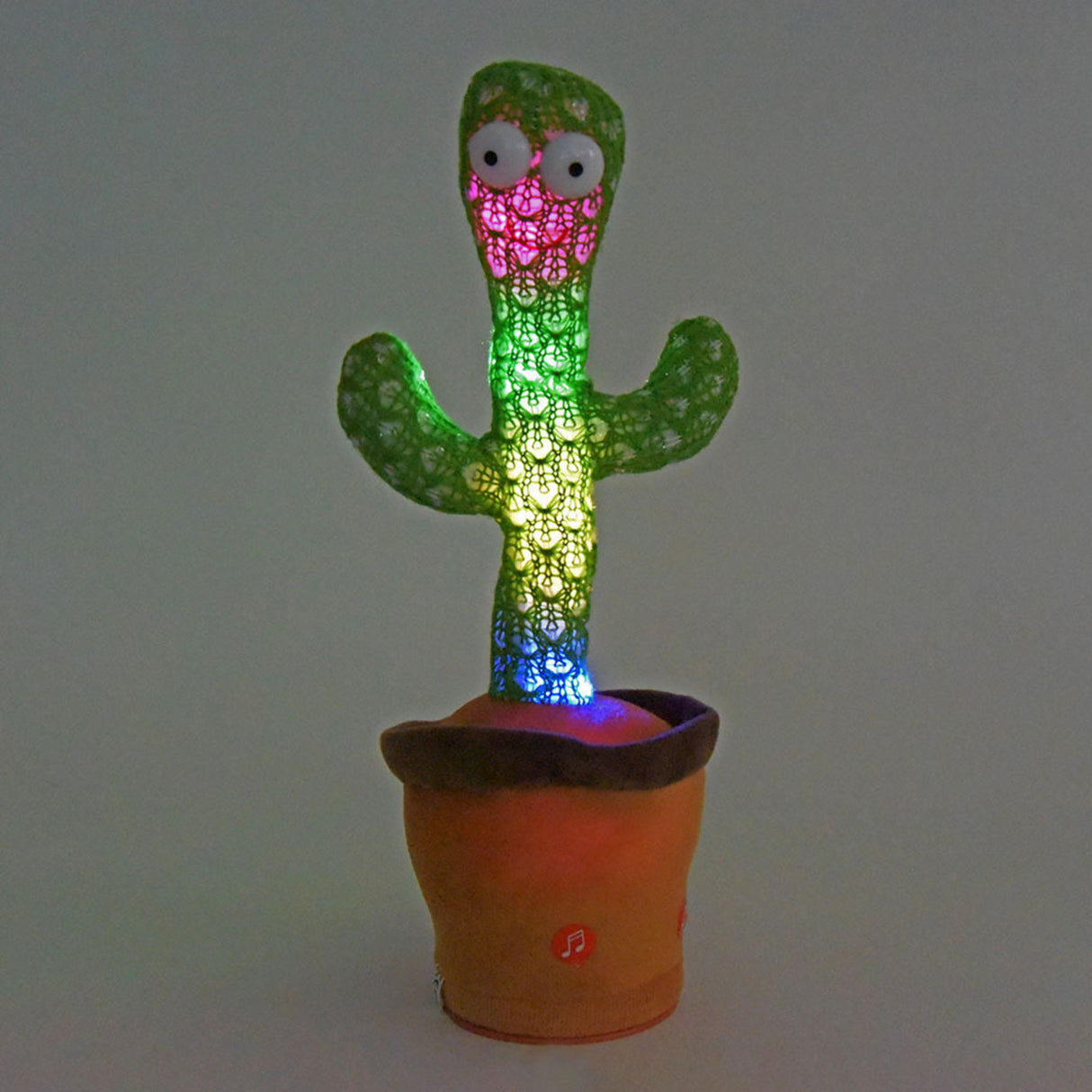 Tanzender Laber Kaktus Kuscheltier mit Sprechfunktion und Licht