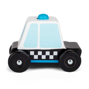 Polizei Spielzeugauto aus Holz mit Sound