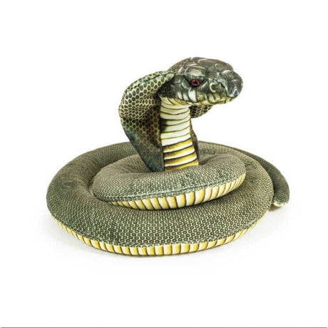 Kobra Schlange Kuscheltier mit 150cm Länge