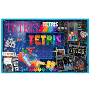 Unlösbares Tetris Puzzle mit 250 Teilen