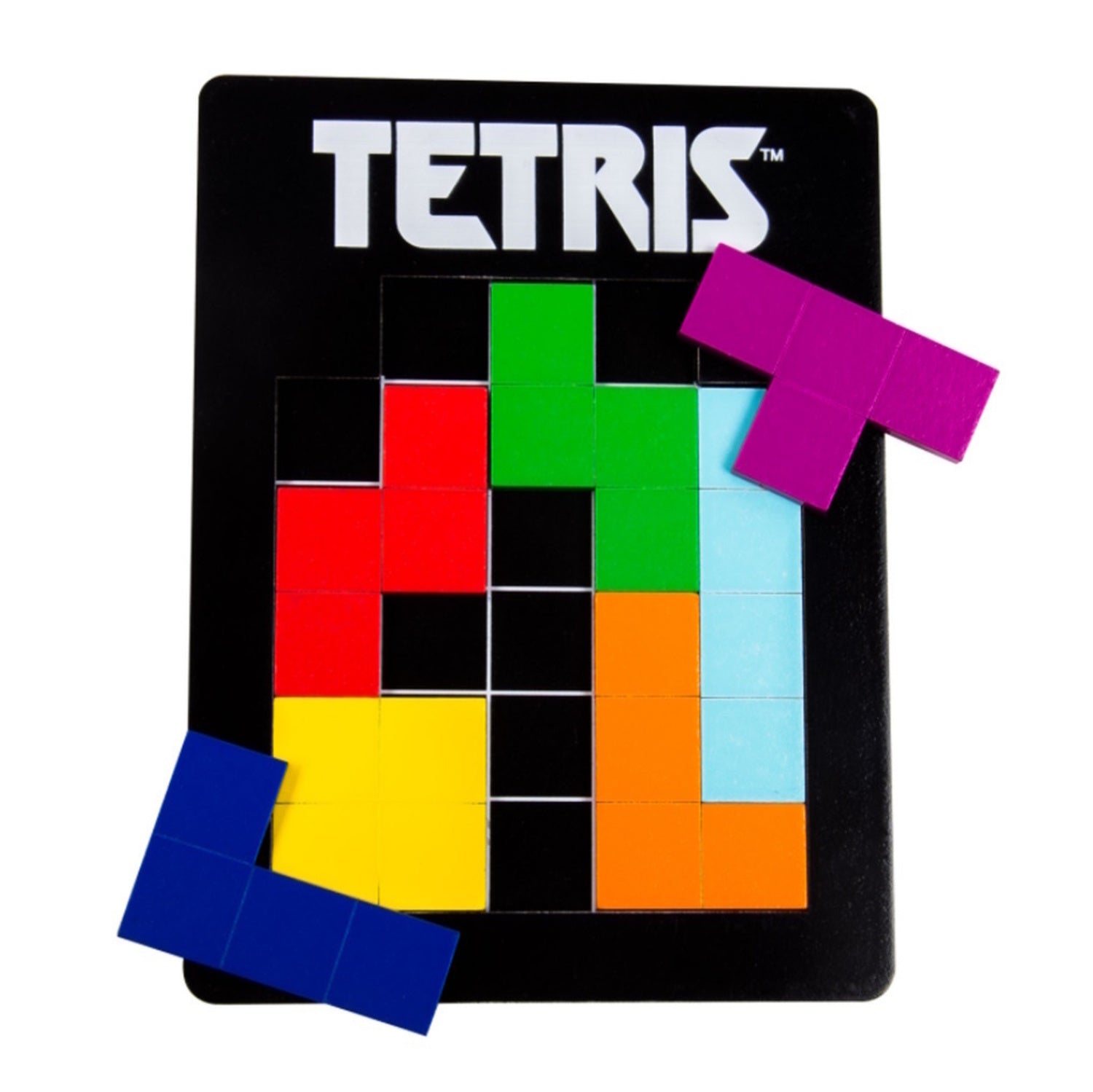 Tetris Holz Stapelspiel | 3D Puzzle Für Kinder 3-6 Jahre | Montessori Lernspielzeug