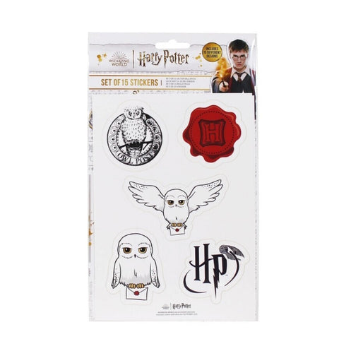 Harry Potter Eule Hedwig Sticker im 15er Set