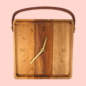 Vienne L Uhr aus Holz