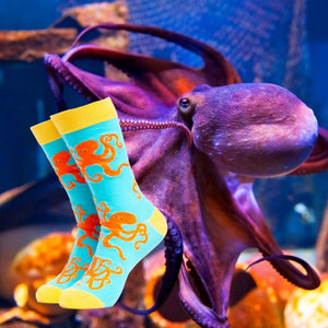 Kraken Soctopus Socken in 37-42 im Paar