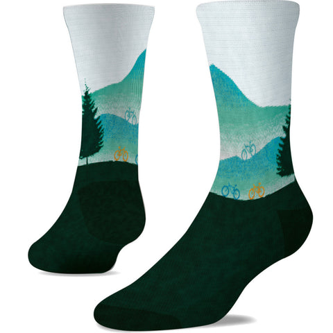 Fahrrad Socken in 41-45 im Paar