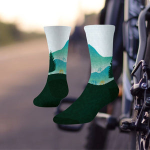 Fahrrad Socken in 41-45 im Paar