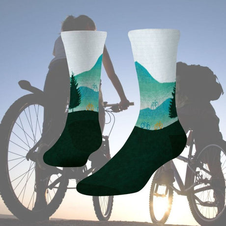 Fahrrad Socken in 36-40 im Paar