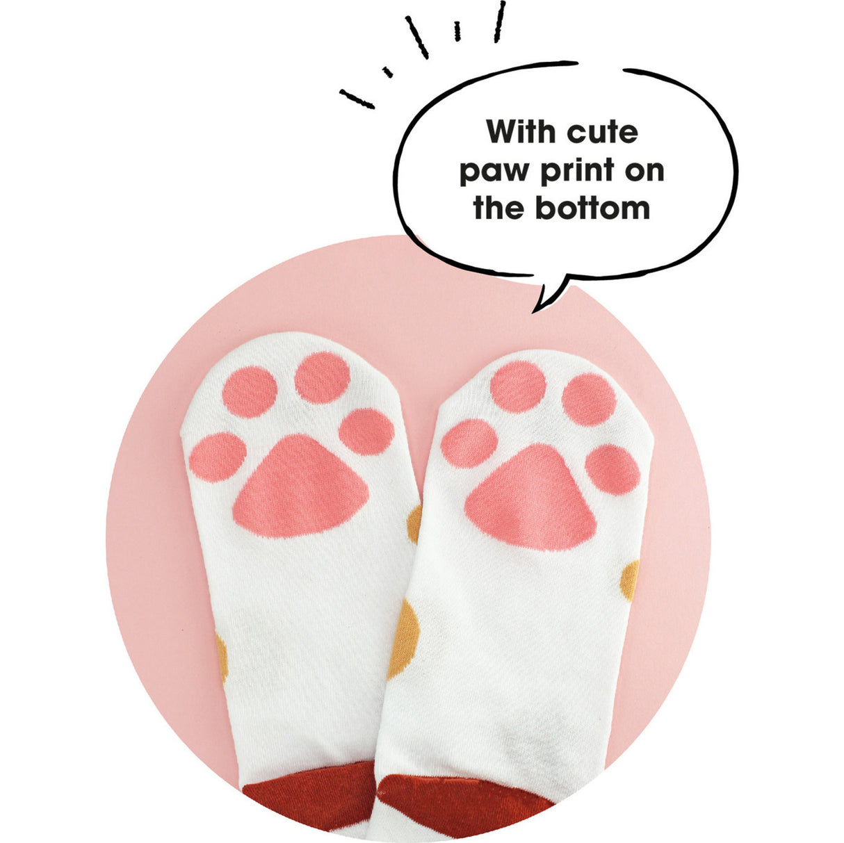 Katzenpfoten Socken in 36-40 im Paar