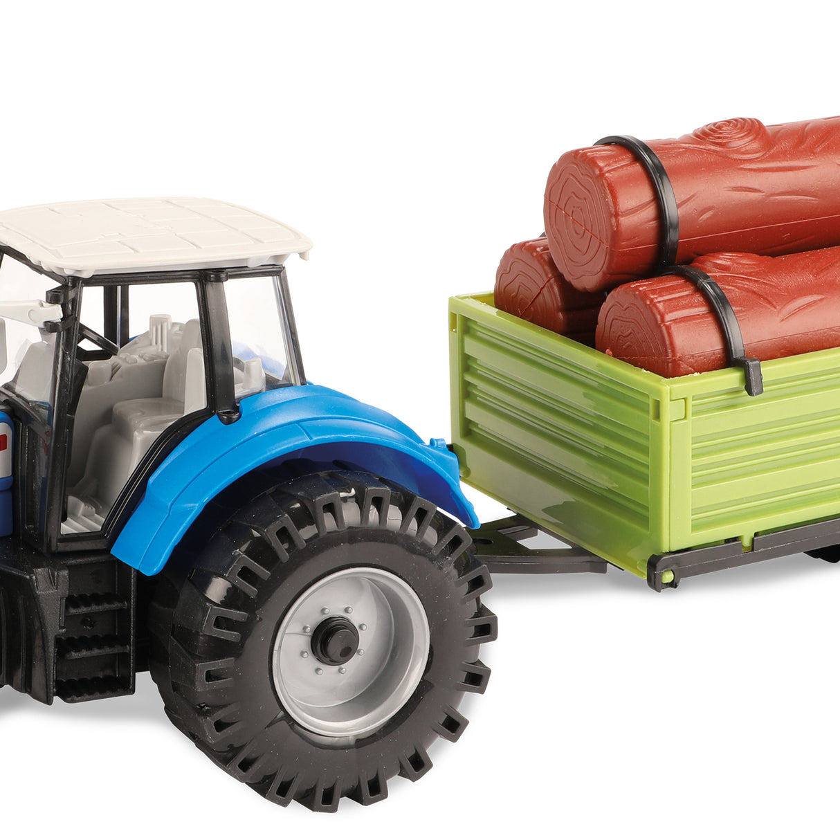 Traktor und Anhänger Spielzeug mit Friktionsmotor