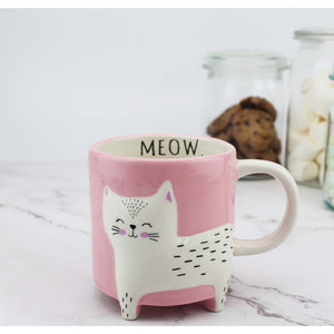 Meow Katze Kaffeebecher