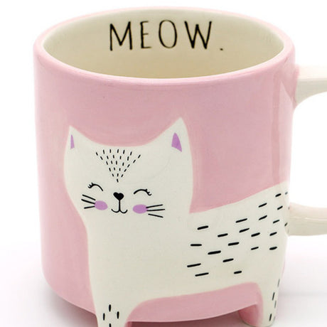 Meow Katze Kaffeebecher