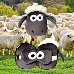 Shaun das Schaf Reisekissen mit Augenmaske