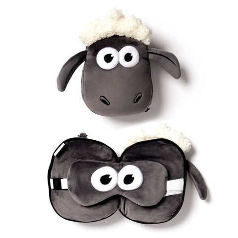 Shaun das Schaf Reisekissen mit Augenmaske