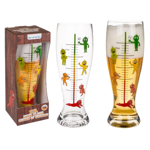 Trink-Barometer XXL Bierglas mit 1300ml Fassungsvermögen