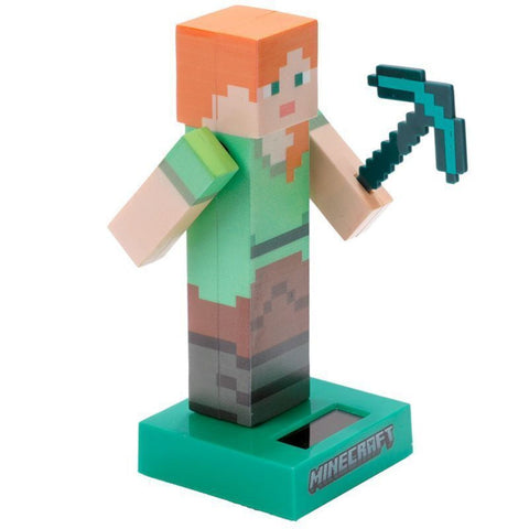 Minecraft Alex Solarfigur