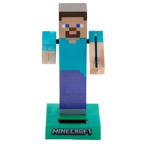 Minecraft Steve Solarfigur