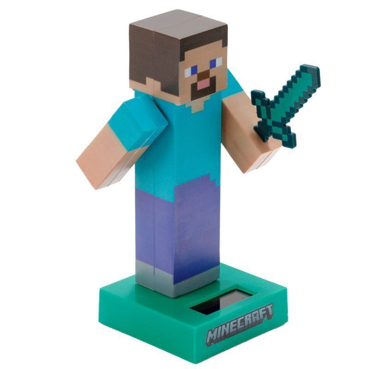 Minecraft Steve Solarfigur
