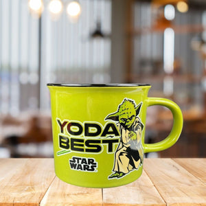 Star Wars Yoda Best Campingtasse mit Schlüsselanhänger
