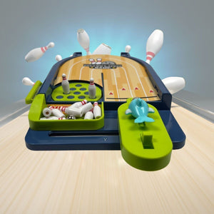 Mini Tisch Bowling Spielzeug mit 10 Pins und Bällen