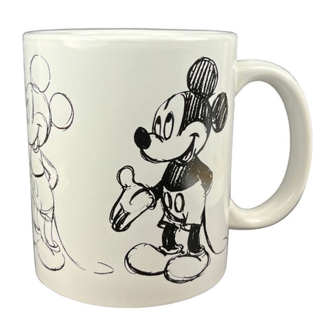 Micky Maus Skizze Kaffeebecher