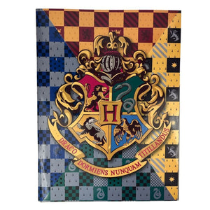 Harry Potter Schreibtischset mit Stiften, Lineal, A4 Heft und Mäppchen