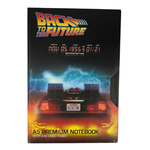 Zurück in die Zukunft VHS-Kassette A5 Notizbuch