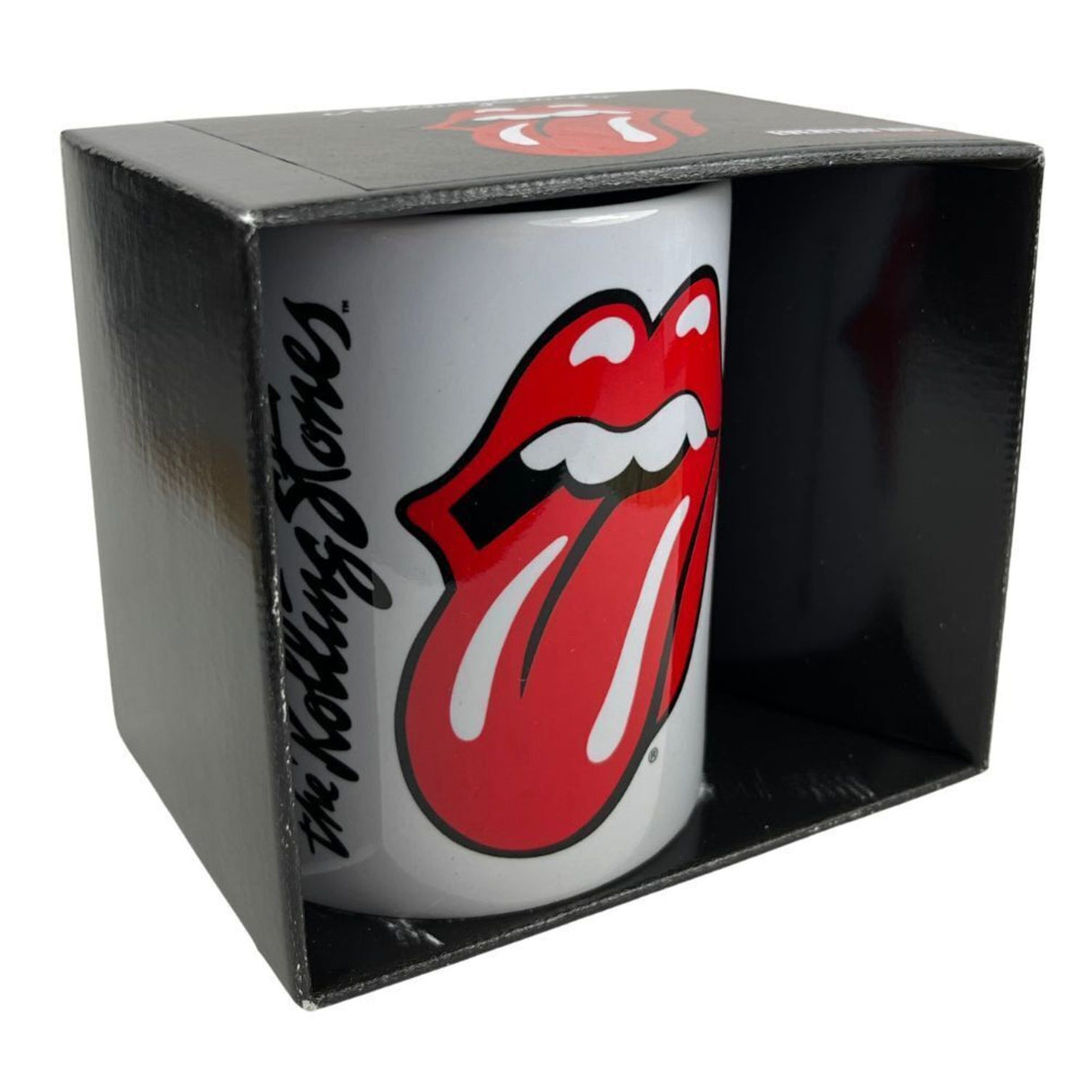 The Rolling Stones Tongue & Lips Logo Kaffeebecher