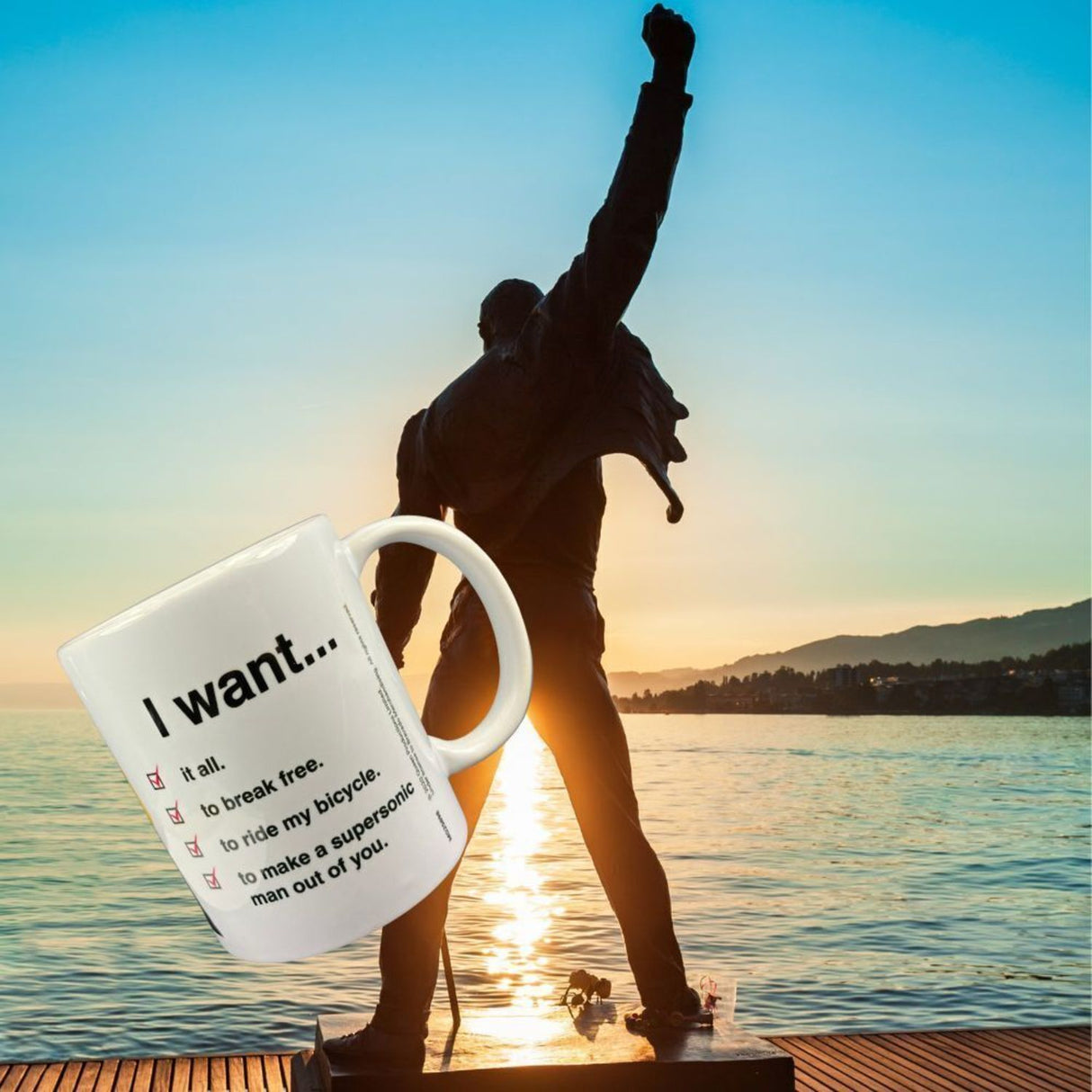 Queen - I want… Kaffeebecher