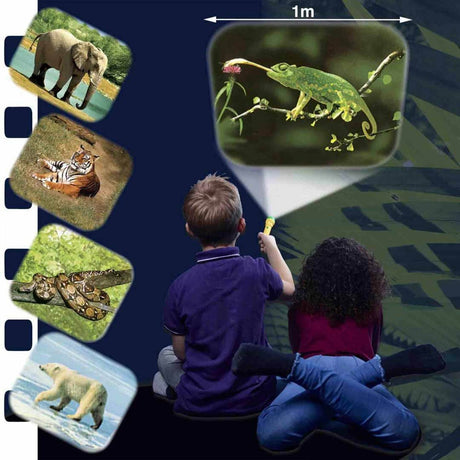 Taschenlampe mit Tier Projektor
