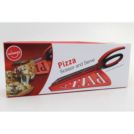 Design Pizzaschere mit Servierfläche