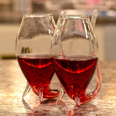traditionelle Portwein Gläser - 2er Set Pfeifenglas